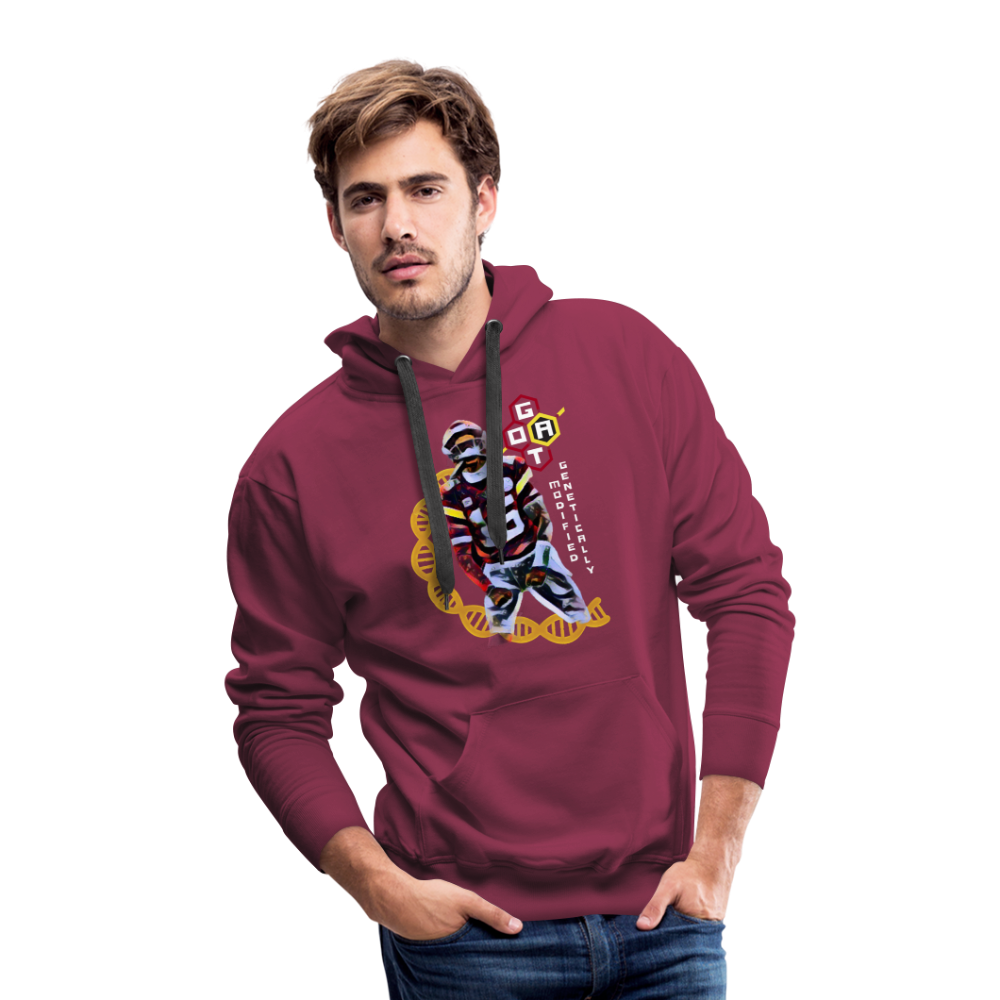 Football GOAT - Men’s Premium Hoodie - burgundy