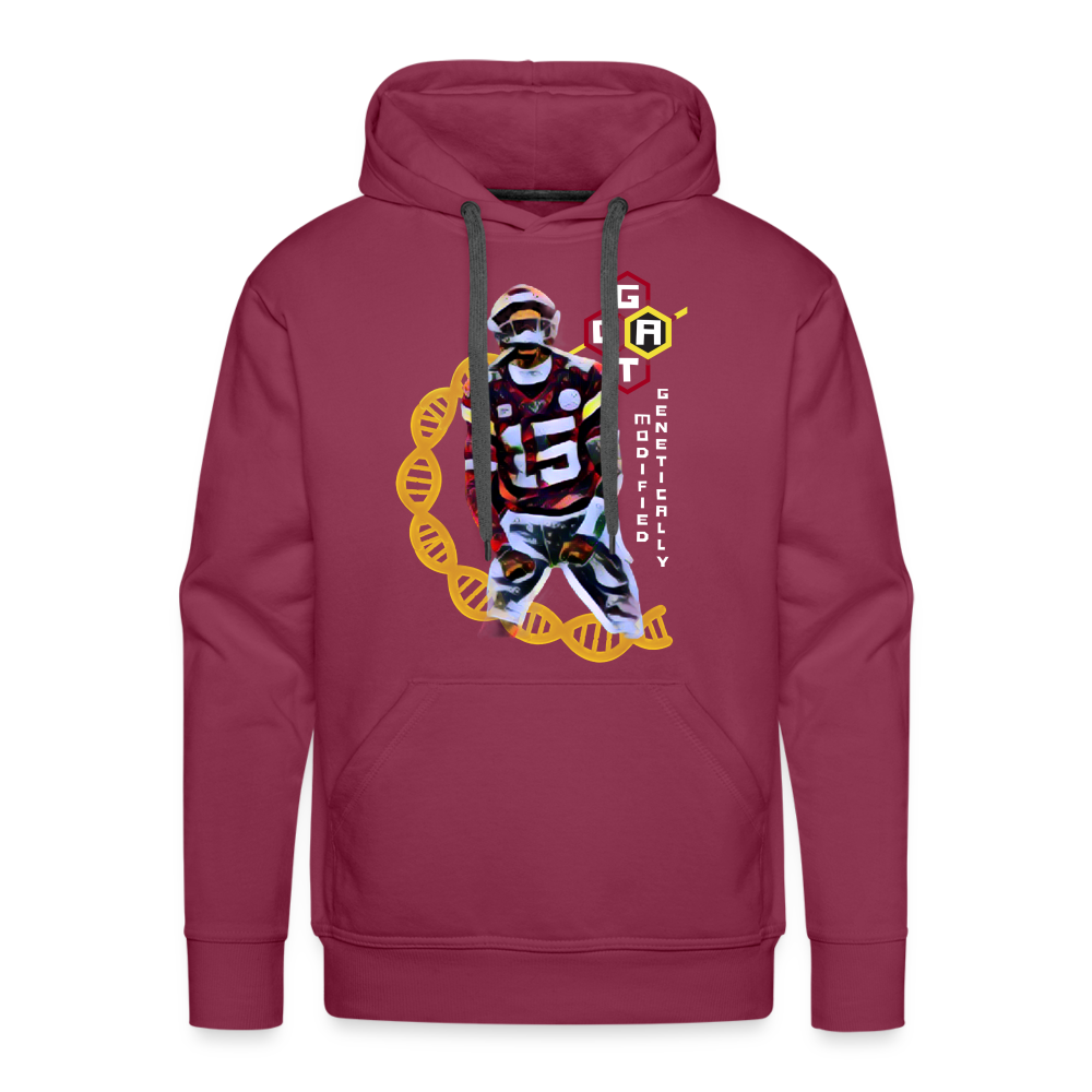 Football GOAT - Men’s Premium Hoodie - burgundy