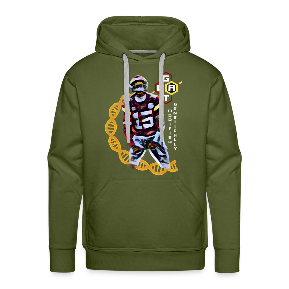 Football GOAT - Men’s Premium Hoodie - olive green