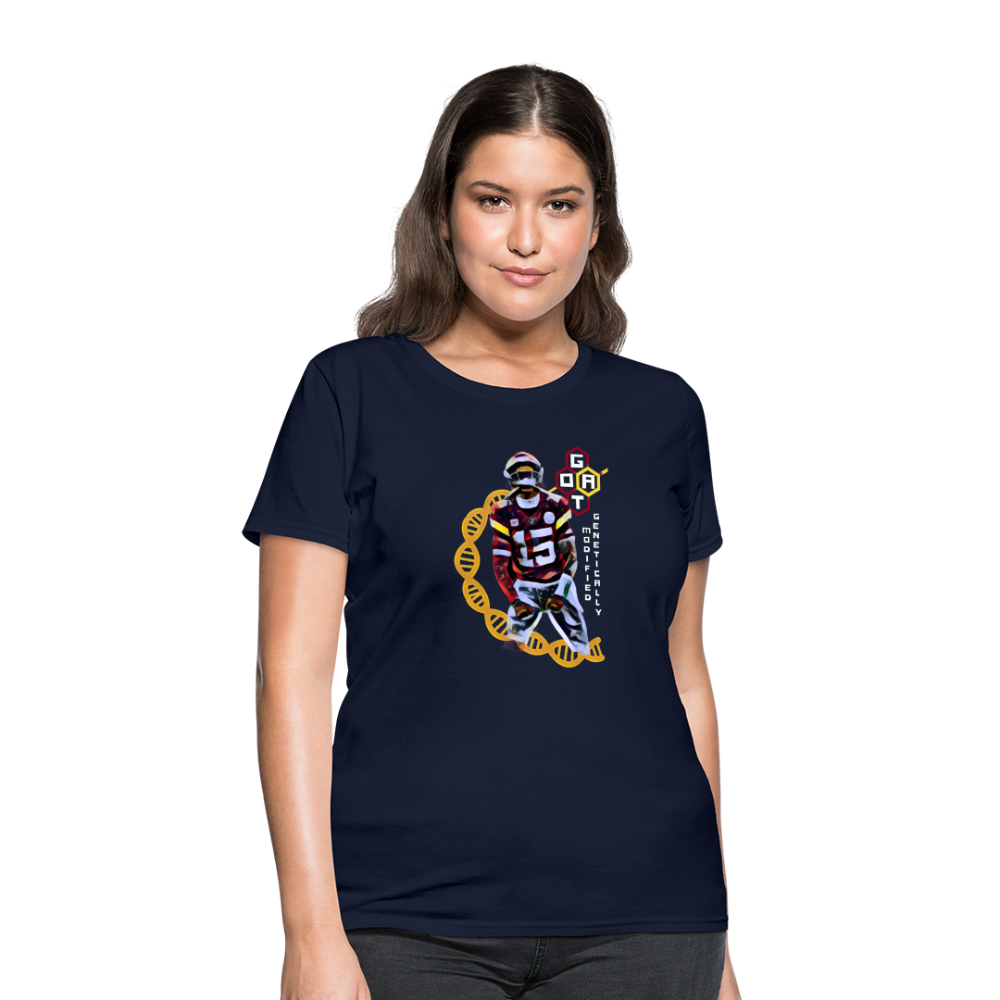 Football GOAT - Women's T-Shirt - navy