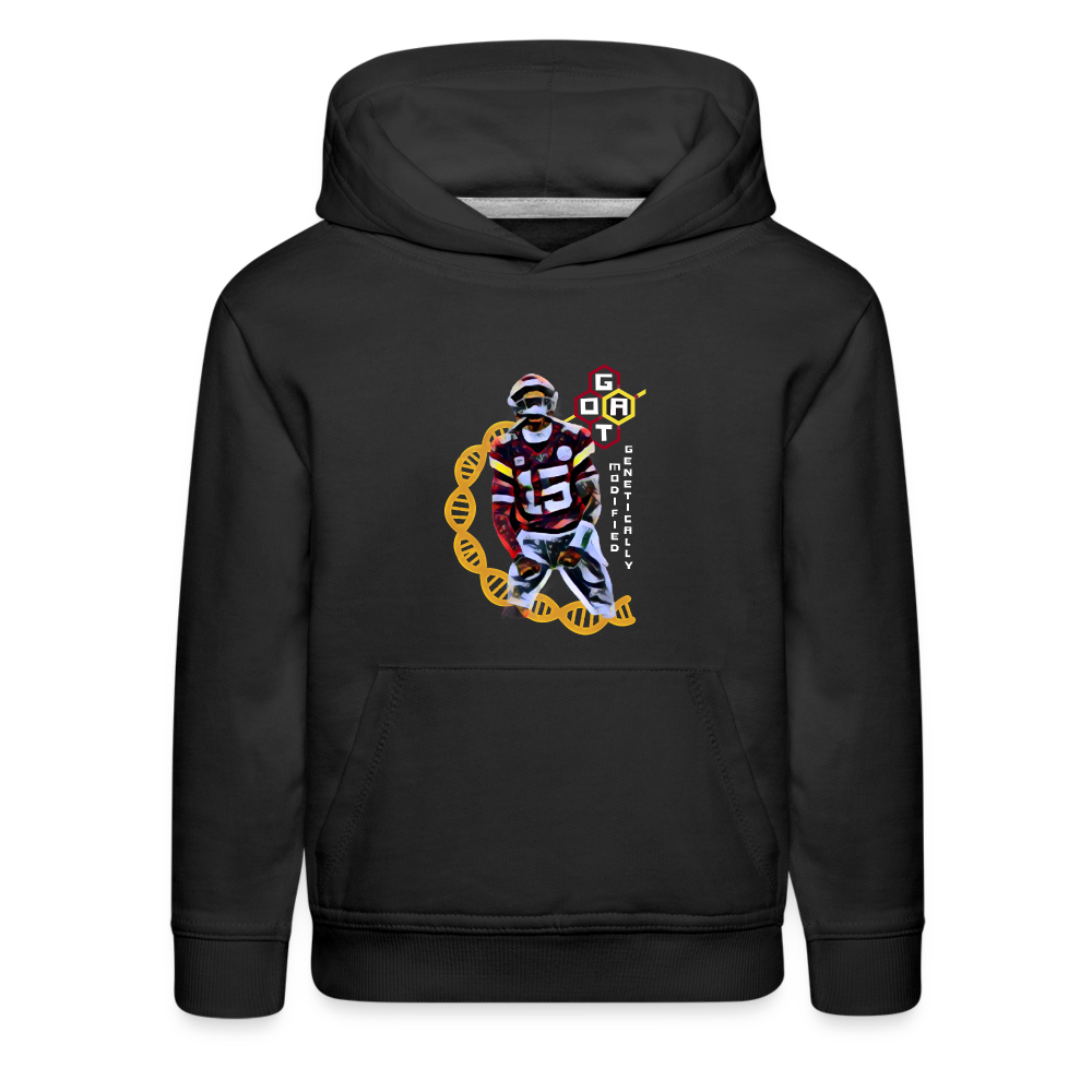Football GOAT - Kids‘ Premium Hoodie - black