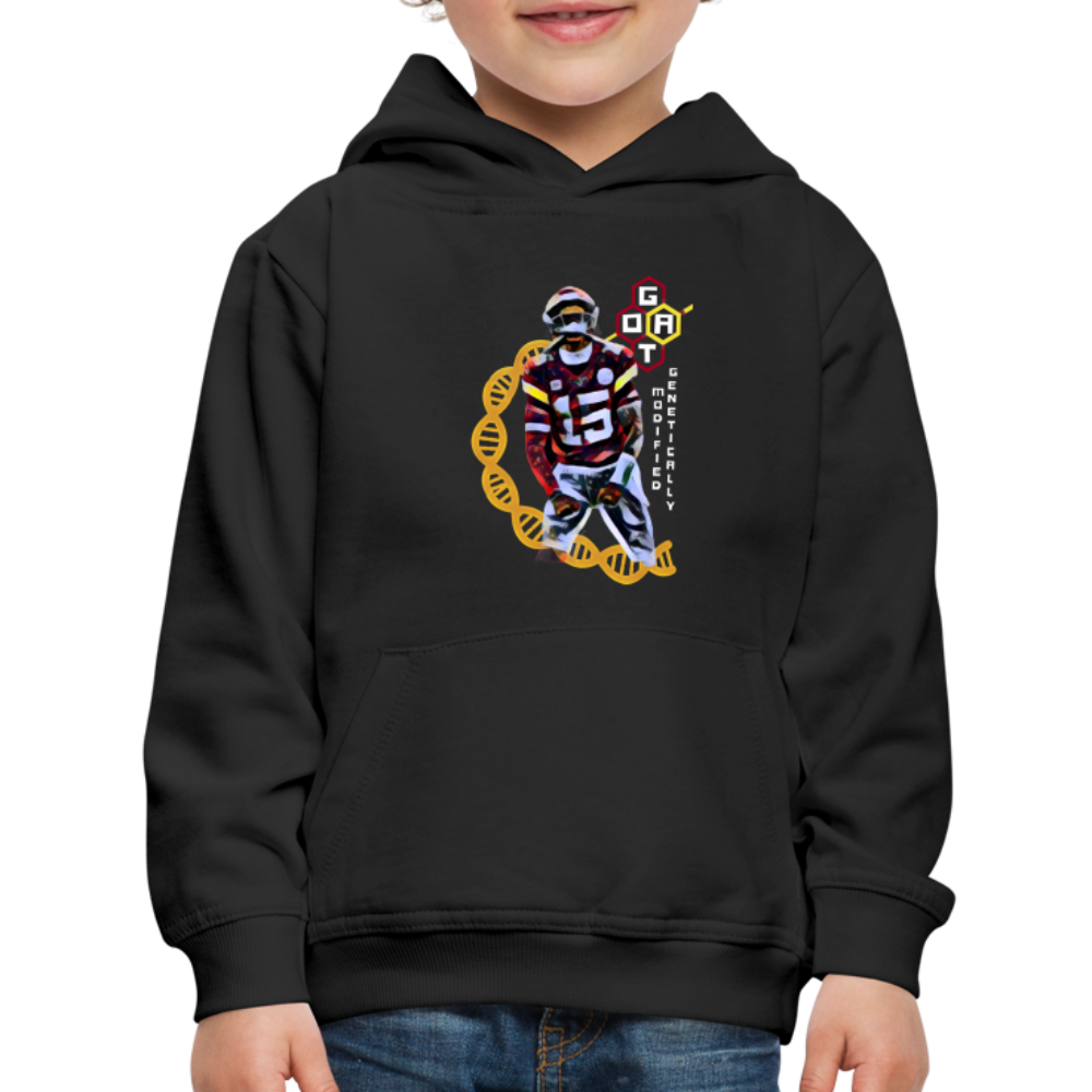 Football GOAT - Kids‘ Premium Hoodie - black