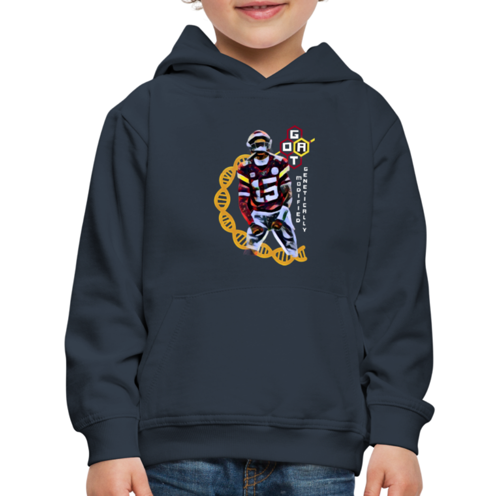 Football GOAT - Kids‘ Premium Hoodie - navy