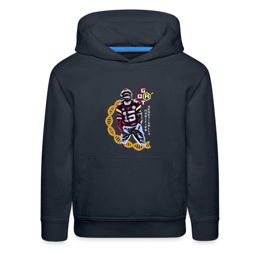 Football GOAT - Kids‘ Premium Hoodie - navy