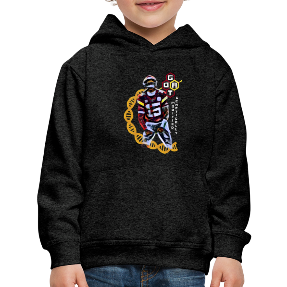 Football GOAT - Kids‘ Premium Hoodie - charcoal grey