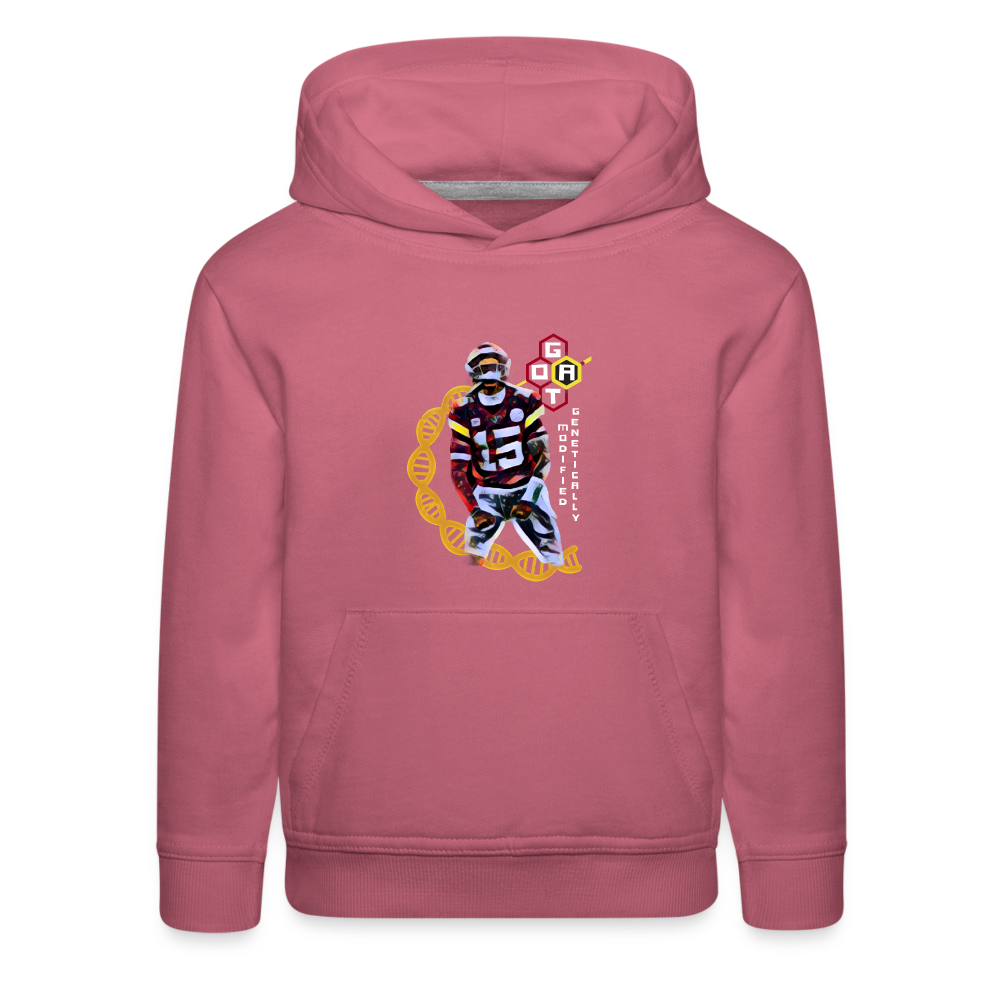 Football GOAT - Kids‘ Premium Hoodie - mauve