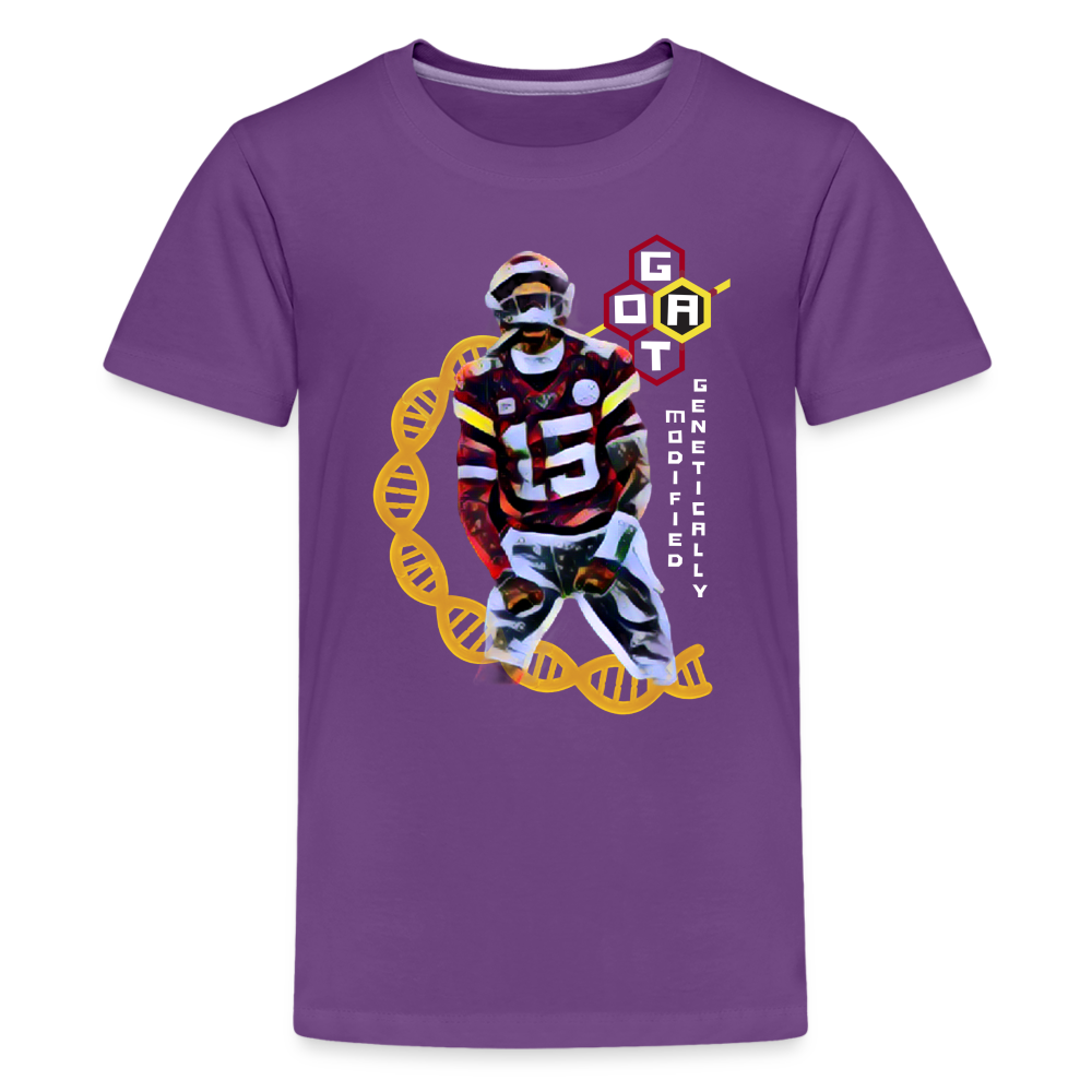 Football GOAT - Kids' Premium T-Shirt - purple