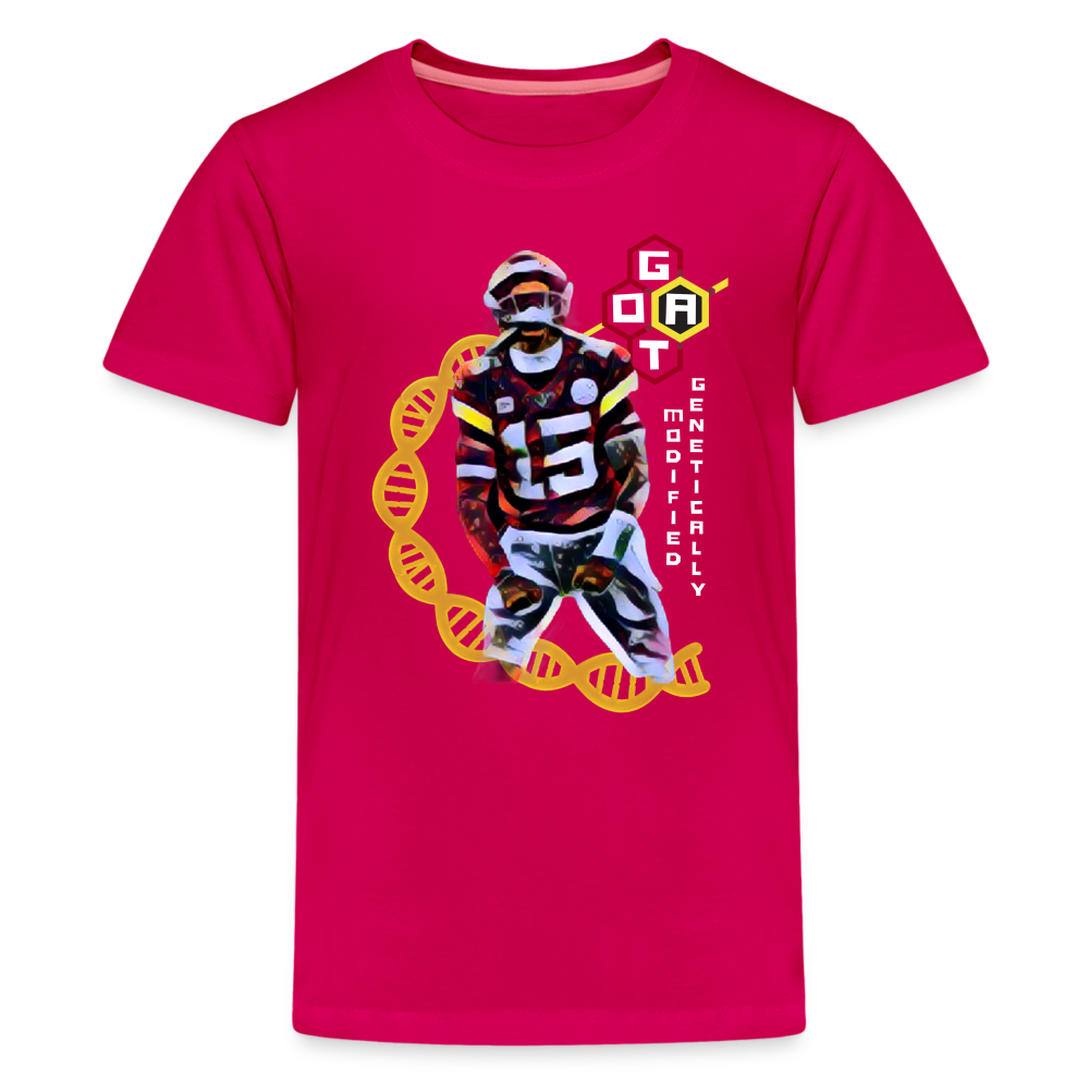 Football GOAT - Kids' Premium T-Shirt - dark pink