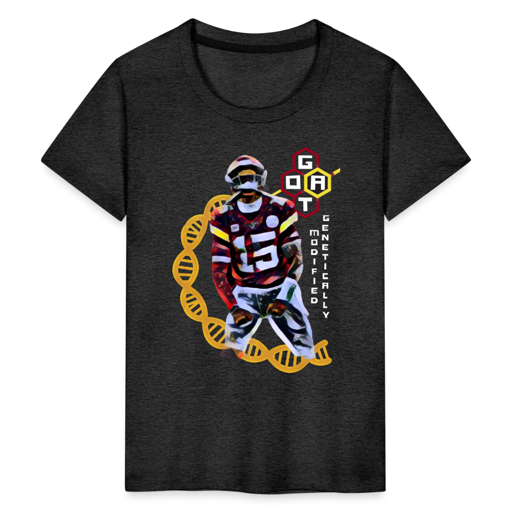 Football GOAT - Kids' Premium T-Shirt - charcoal grey