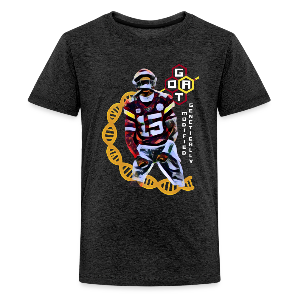Football GOAT - Kids' Premium T-Shirt - charcoal grey
