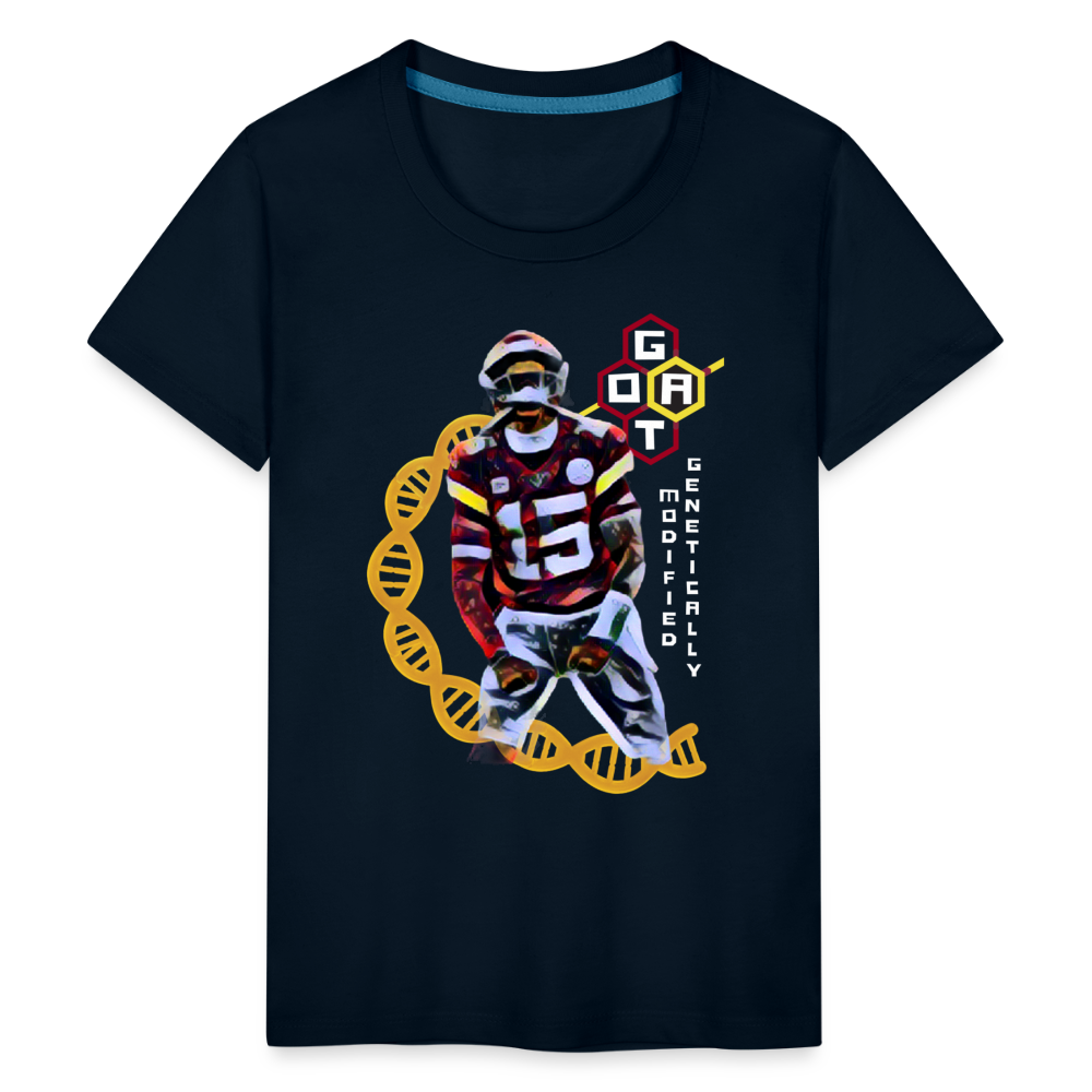 Football GOAT - Kids' Premium T-Shirt - deep navy