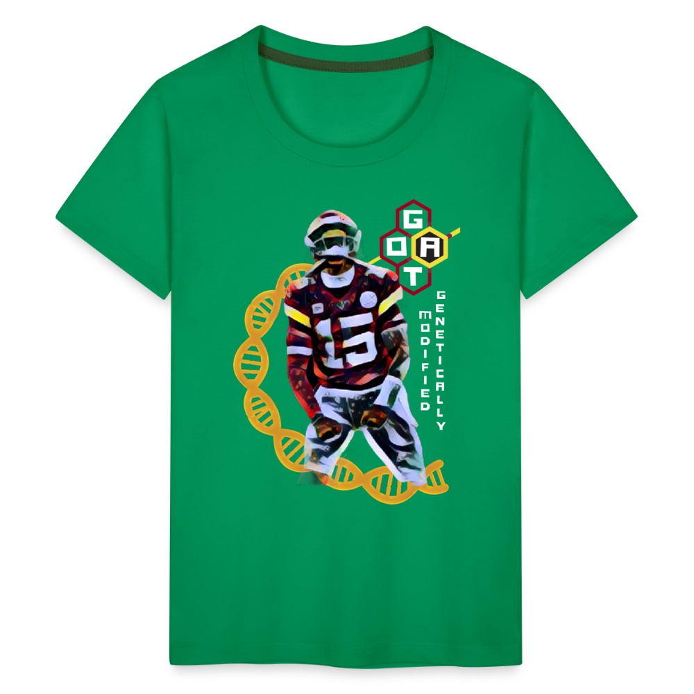 Football GOAT - Kids' Premium T-Shirt - kelly green
