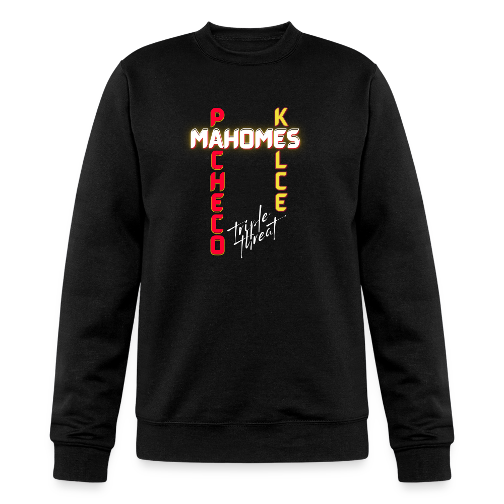 Triple Threat Chiefs - Champion Unisex Powerblend Sweatshirt - black
