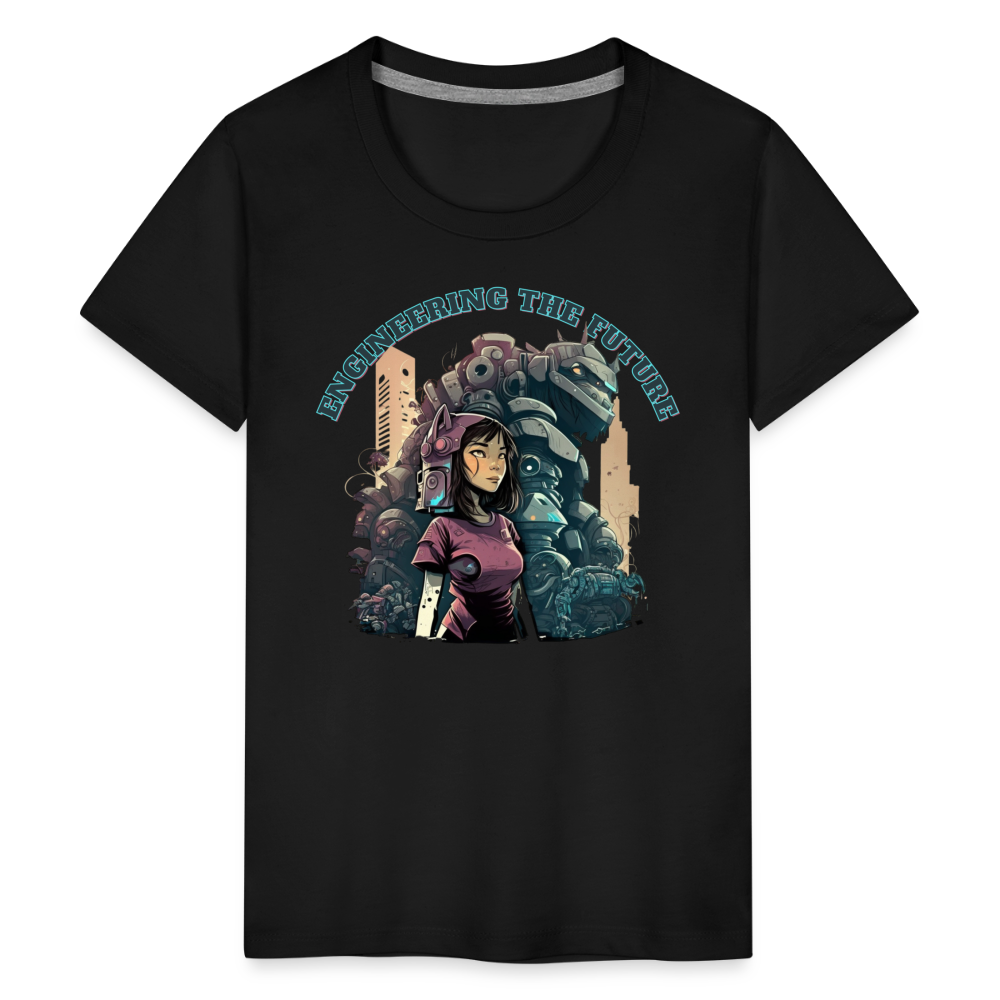 Engineering the Future - Kids' Premium T-Shirt - black