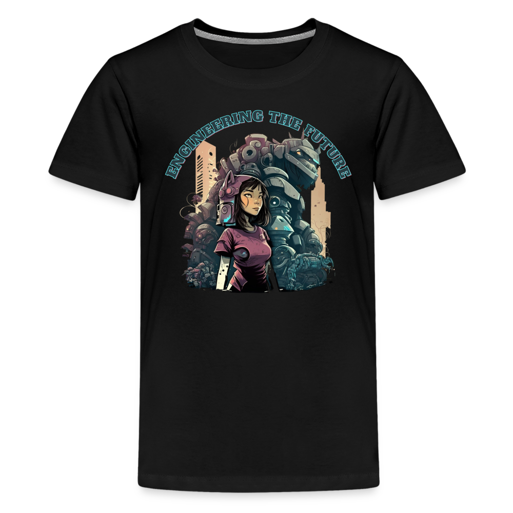 Engineering the Future - Kids' Premium T-Shirt - black
