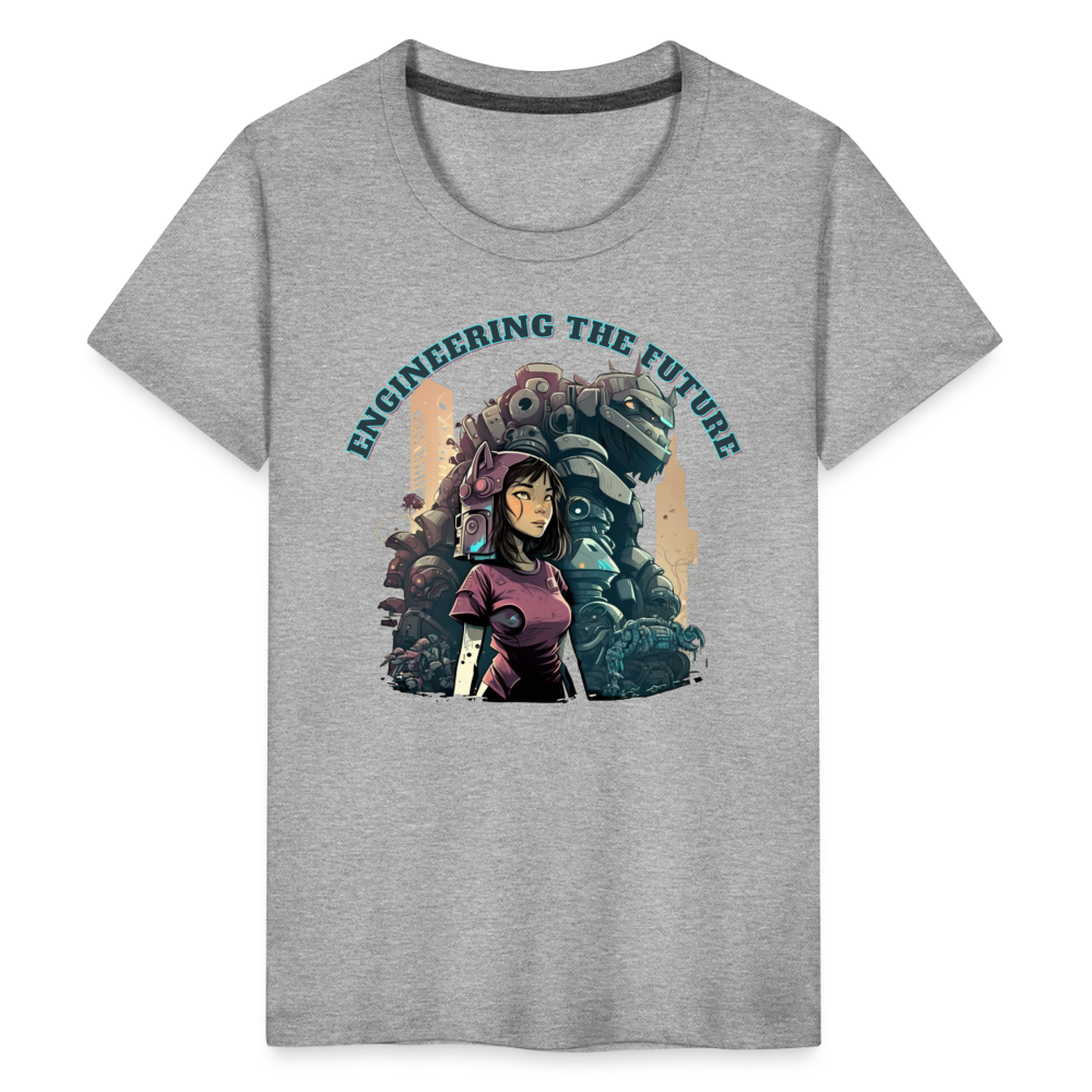 Engineering the Future - Kids' Premium T-Shirt - heather gray