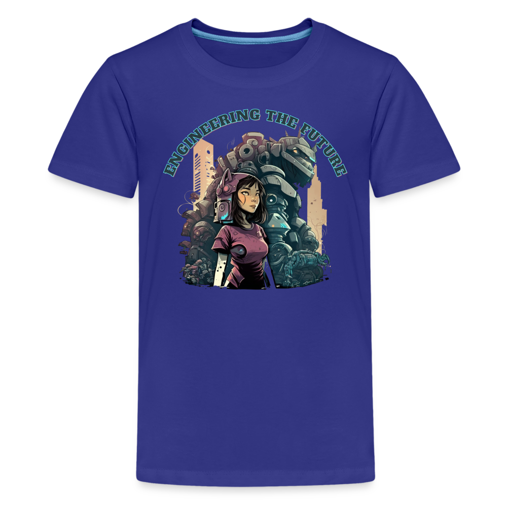 Engineering the Future - Kids' Premium T-Shirt - royal blue