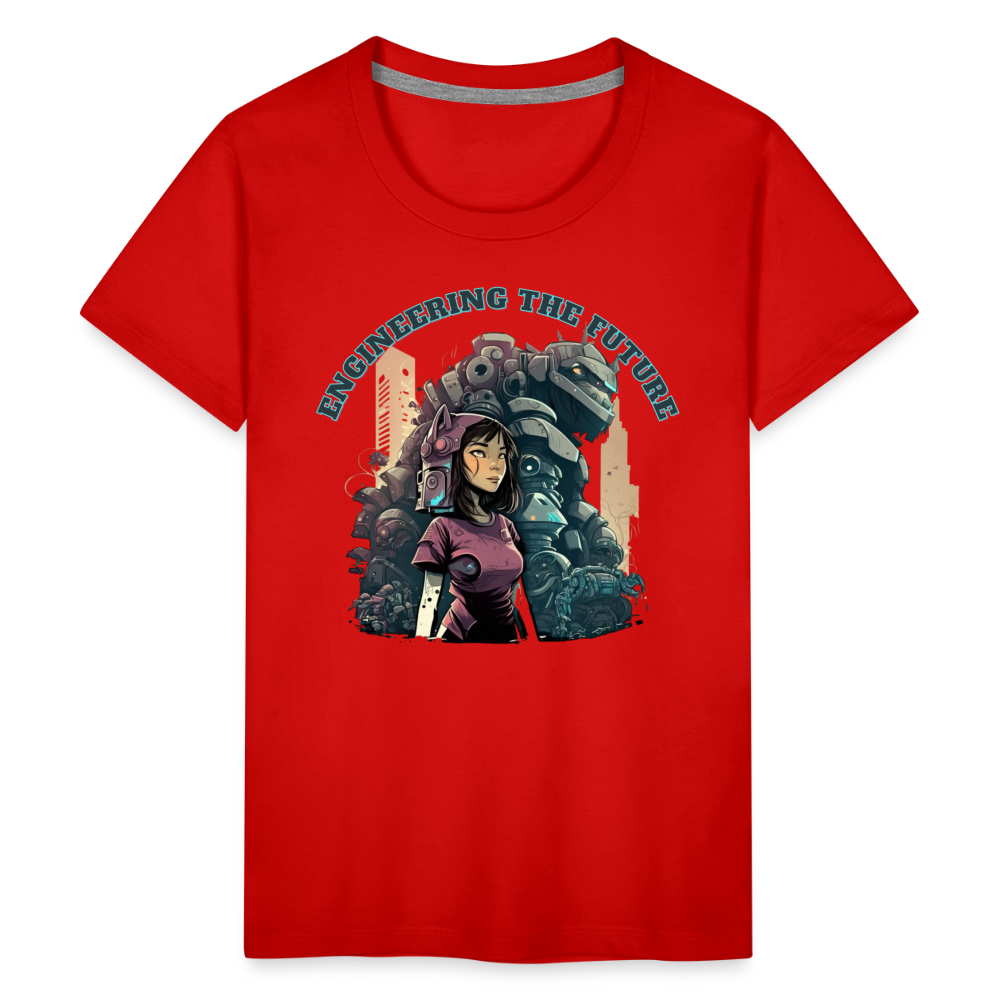 Engineering the Future - Kids' Premium T-Shirt - red