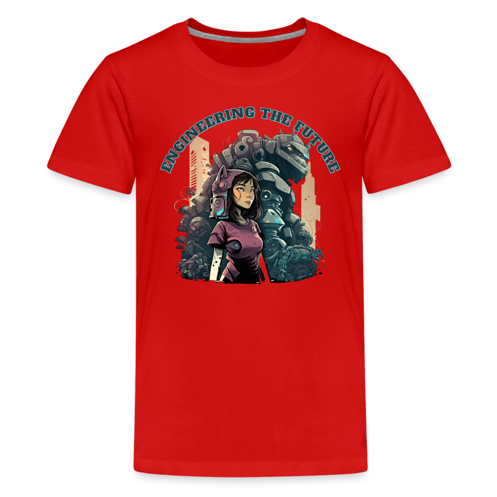 Engineering the Future - Kids' Premium T-Shirt - red