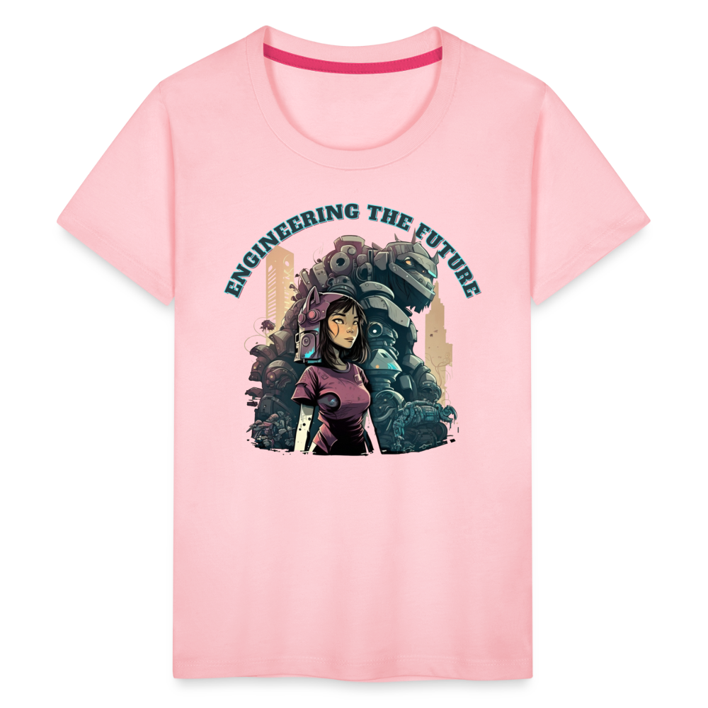 Engineering the Future - Kids' Premium T-Shirt - pink