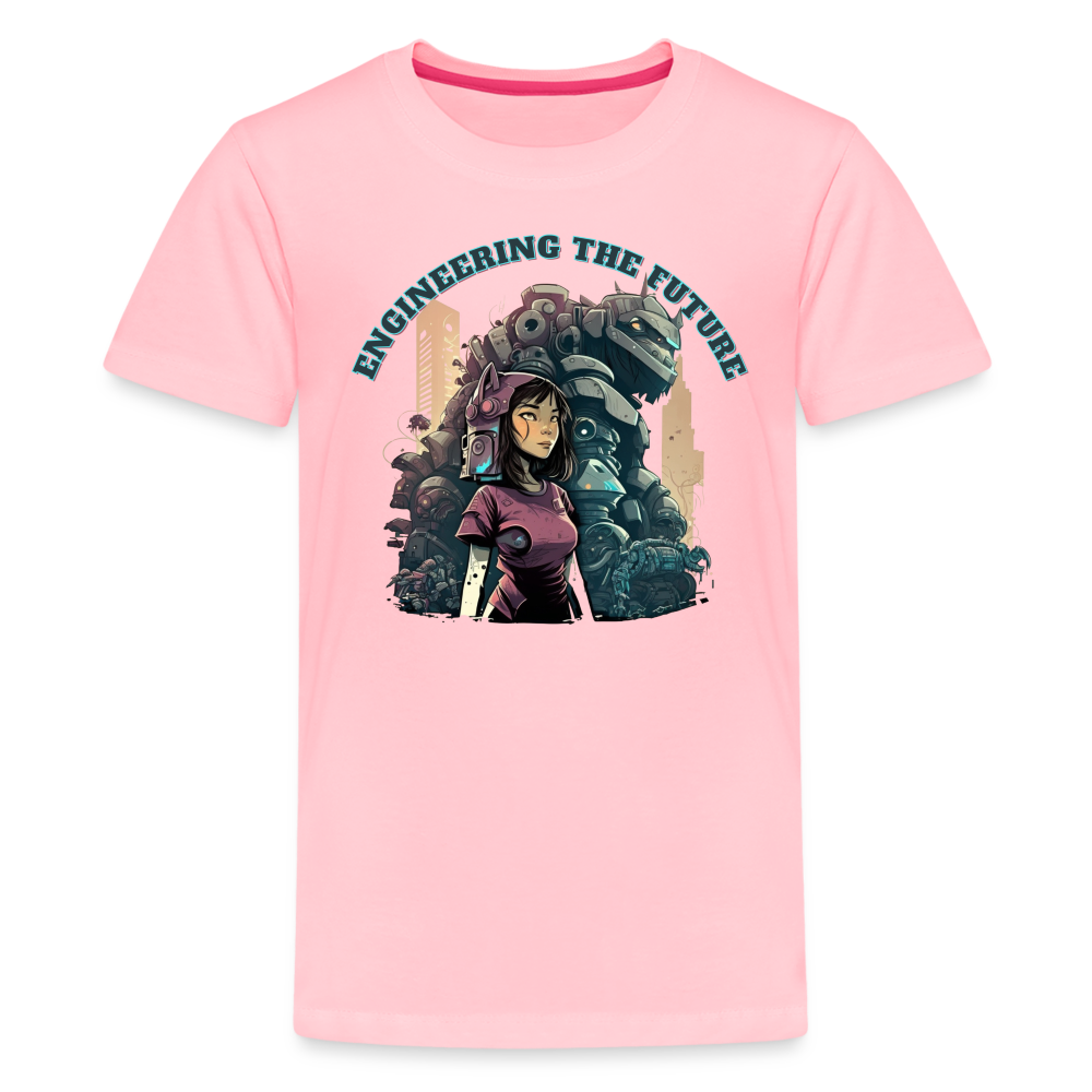 Engineering the Future - Kids' Premium T-Shirt - pink