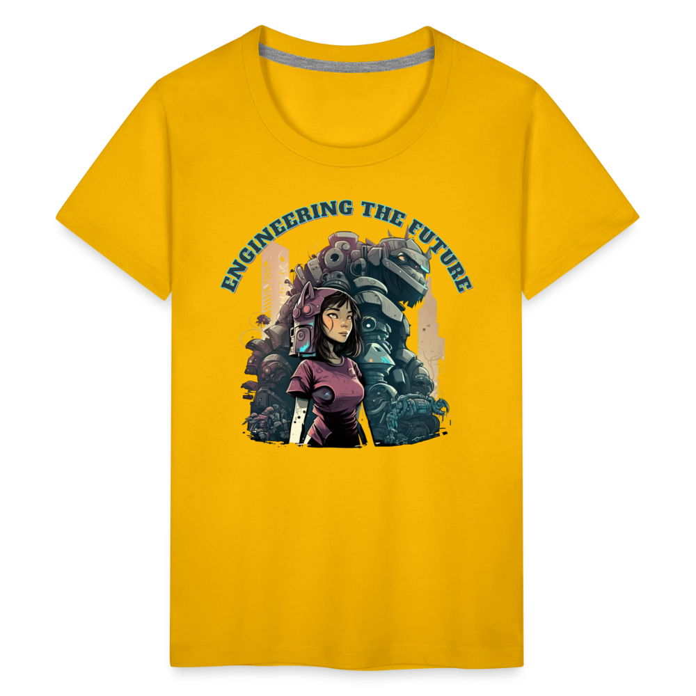 Engineering the Future - Kids' Premium T-Shirt - sun yellow
