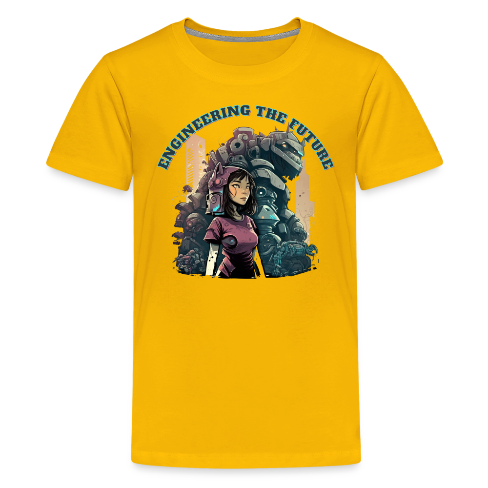 Engineering the Future - Kids' Premium T-Shirt - sun yellow