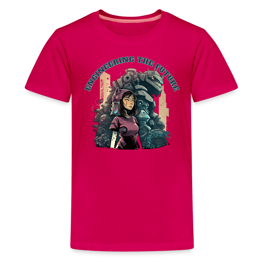 Engineering the Future - Kids' Premium T-Shirt - dark pink