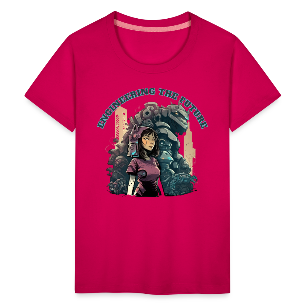 Engineering the Future - Kids' Premium T-Shirt - dark pink