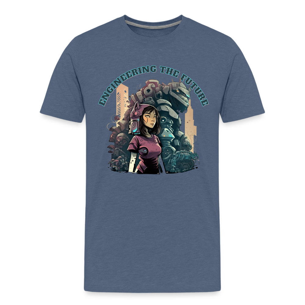 Engineering the Future - Kids' Premium T-Shirt - heather blue