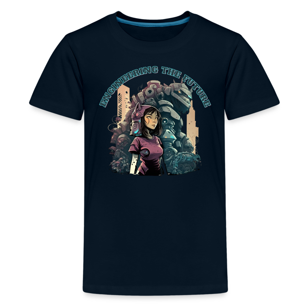 Engineering the Future - Kids' Premium T-Shirt - deep navy