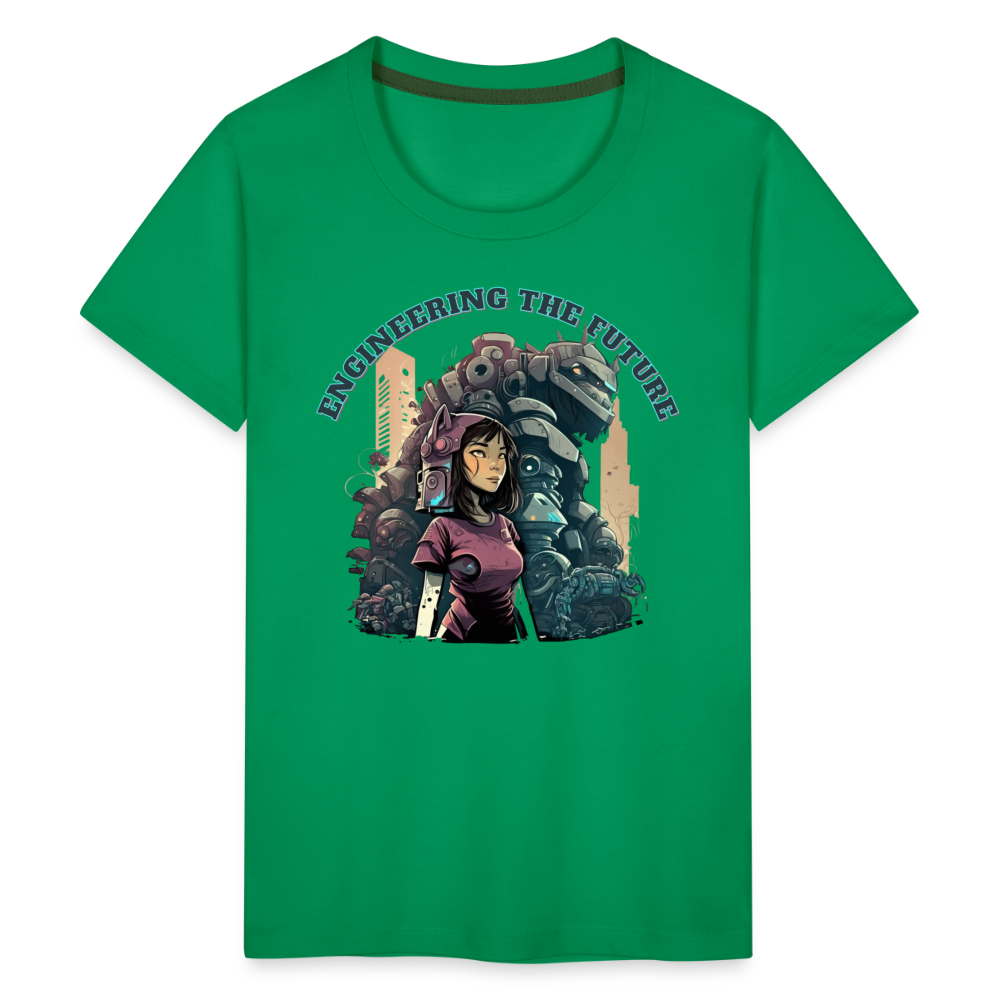 Engineering the Future - Kids' Premium T-Shirt - kelly green
