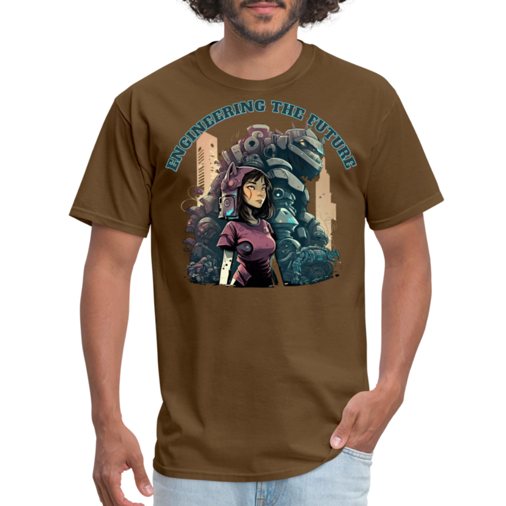 Engineering the Future - Unisex Classic T-Shirt - brown