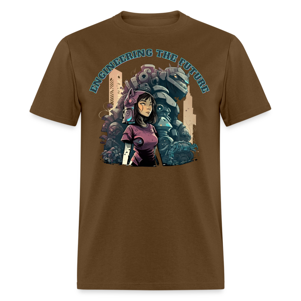 Engineering the Future - Unisex Classic T-Shirt - brown