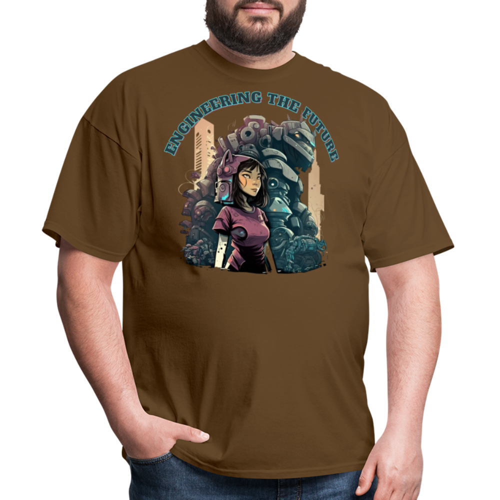 Engineering the Future - Unisex Classic T-Shirt - brown
