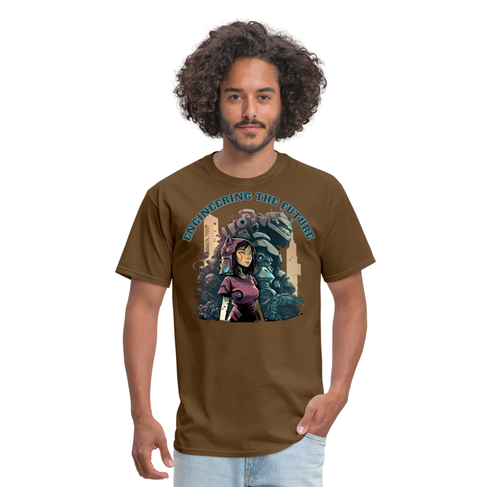 Engineering the Future - Unisex Classic T-Shirt - brown