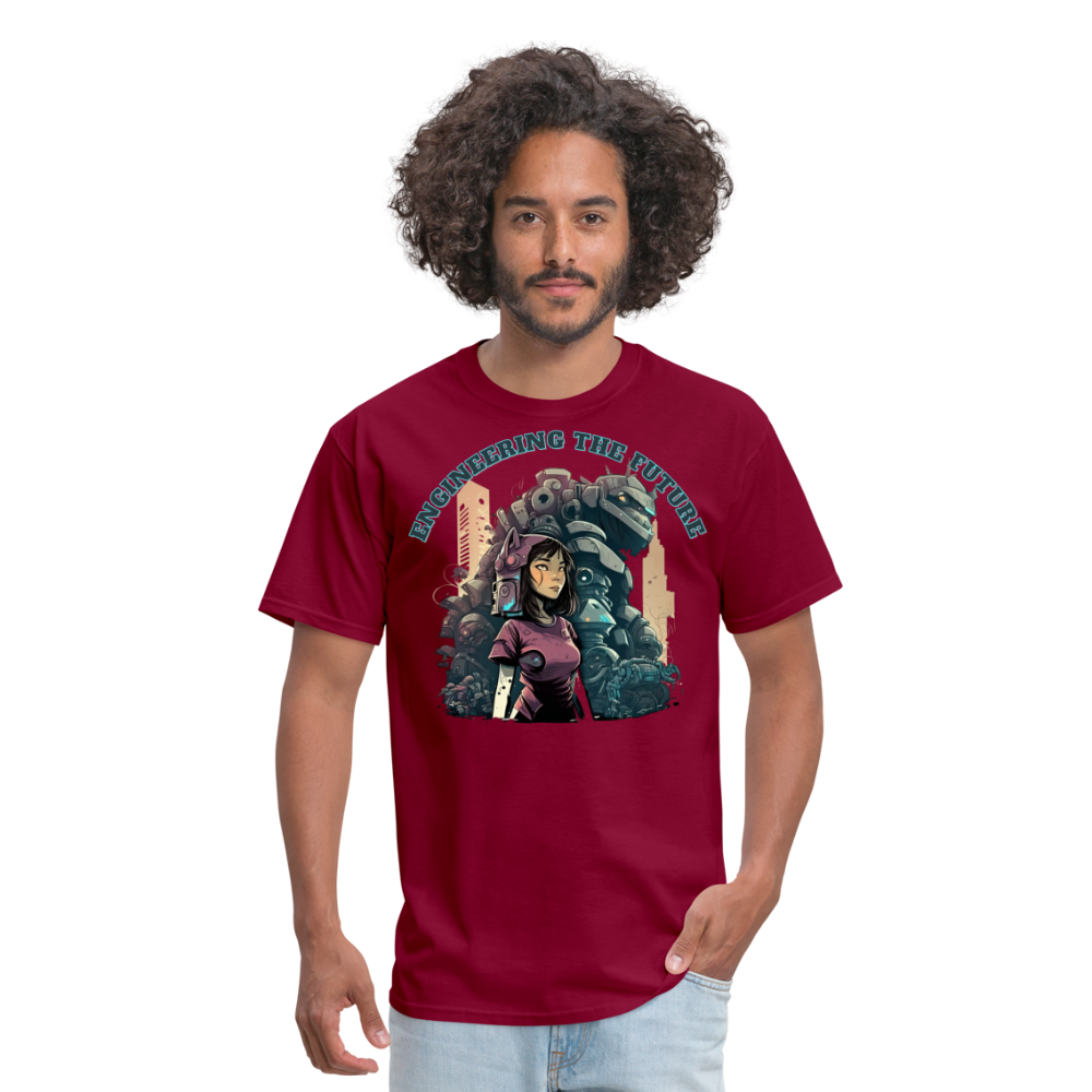 Engineering the Future - Unisex Classic T-Shirt - burgundy
