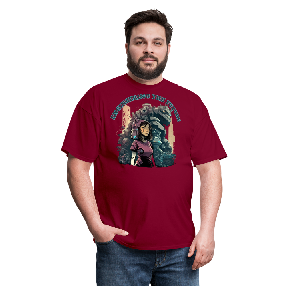 Engineering the Future - Unisex Classic T-Shirt - burgundy