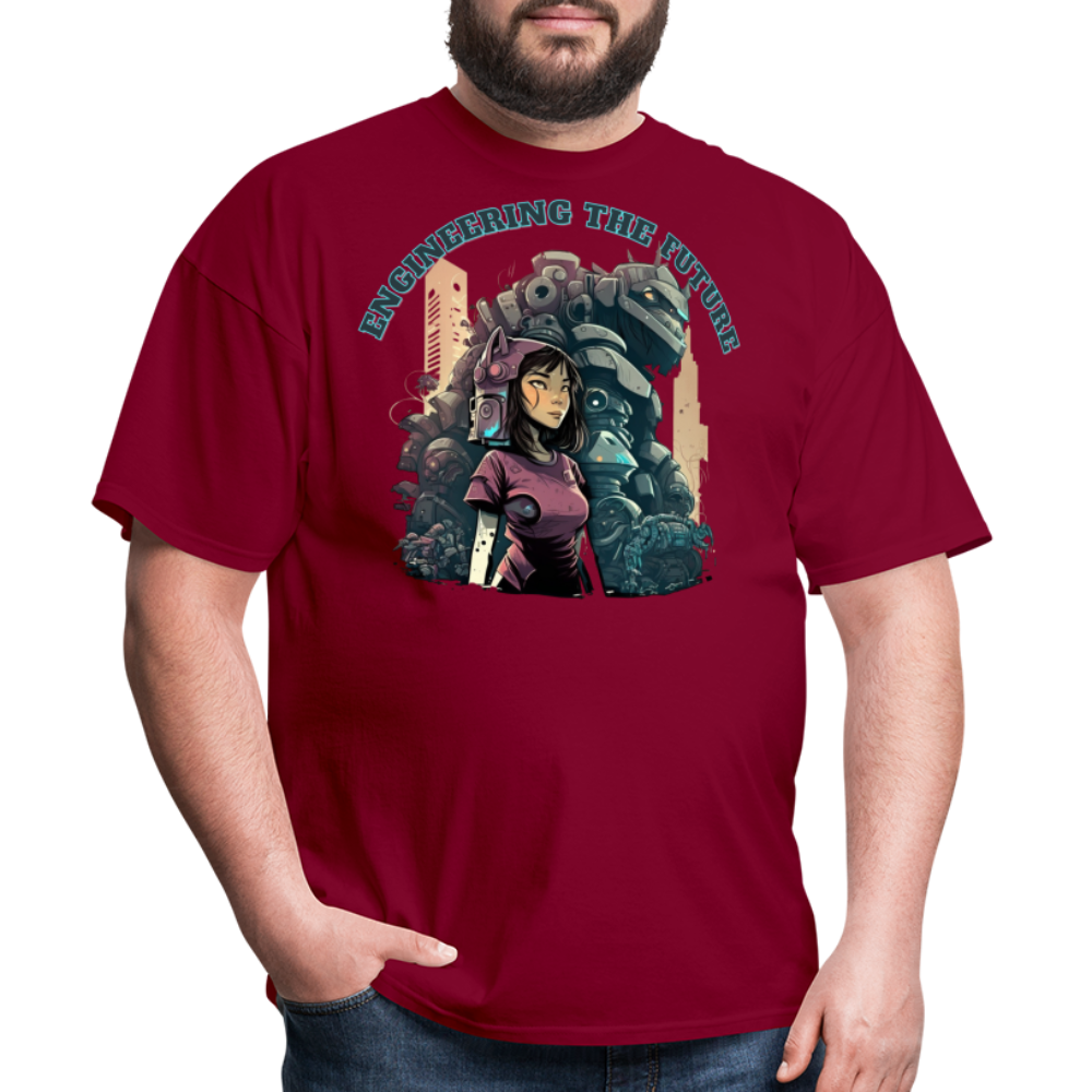 Engineering the Future - Unisex Classic T-Shirt - burgundy