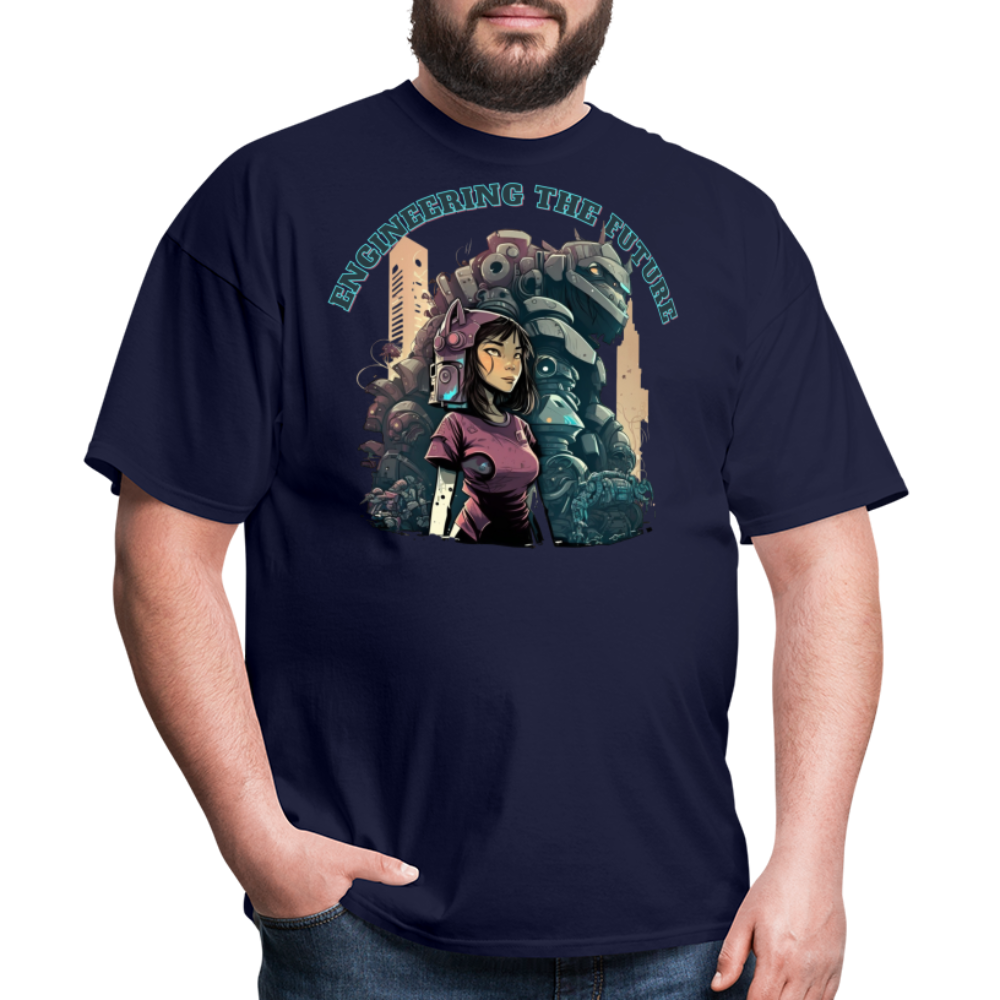 Engineering the Future - Unisex Classic T-Shirt - navy