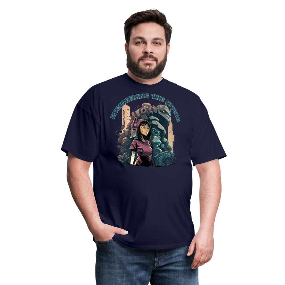 Engineering the Future - Unisex Classic T-Shirt - navy