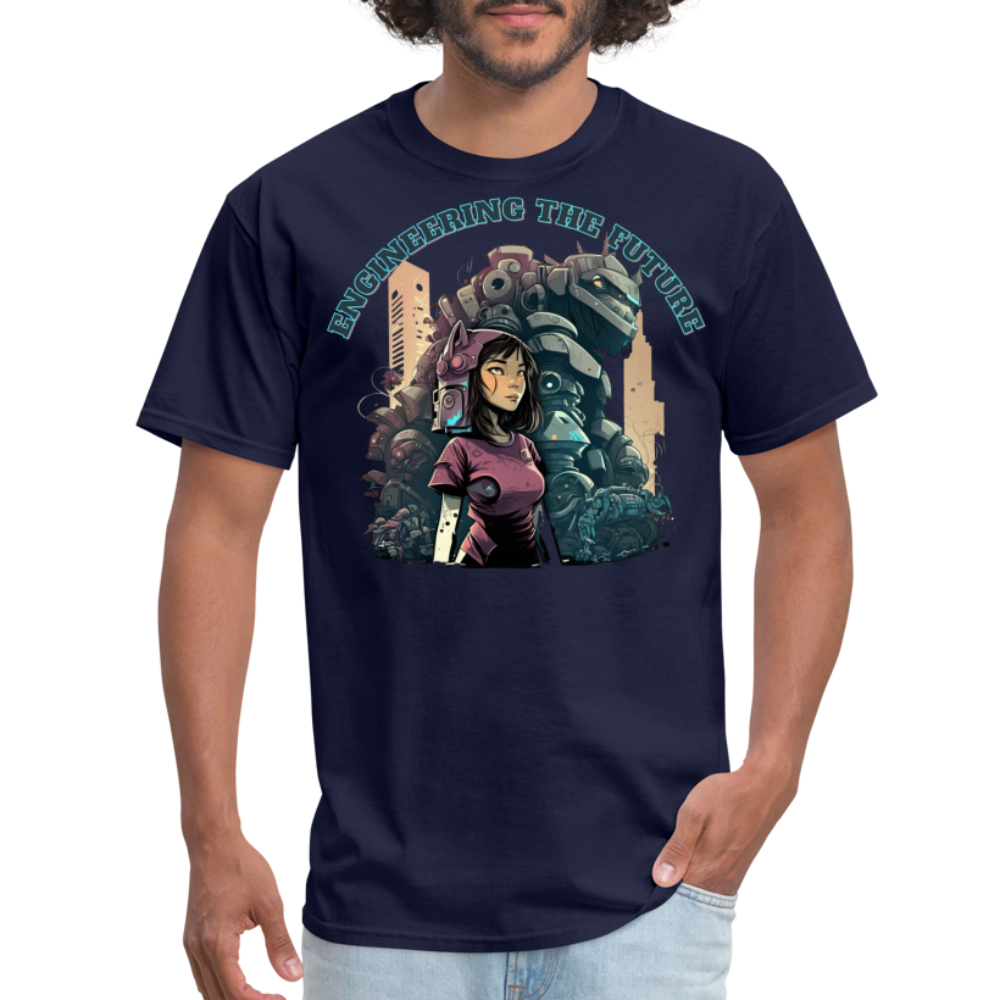 Engineering the Future - Unisex Classic T-Shirt - navy