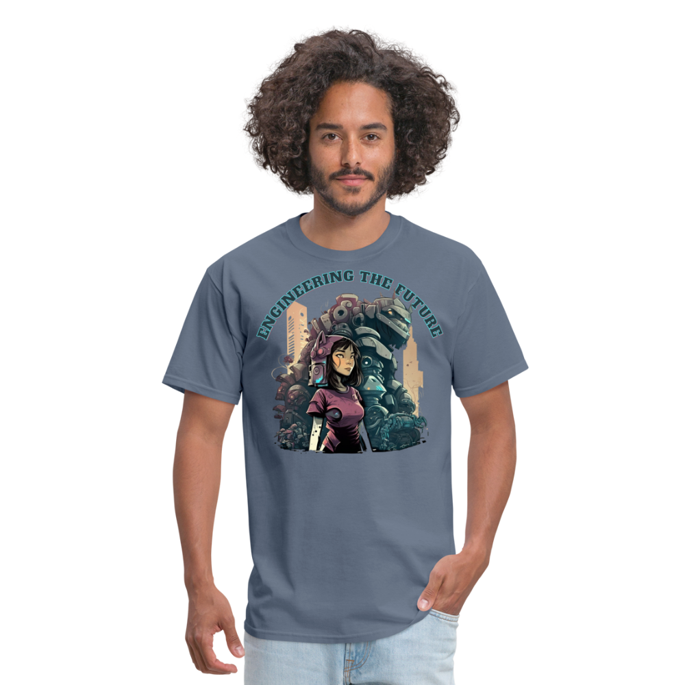 Engineering the Future - Unisex Classic T-Shirt - denim