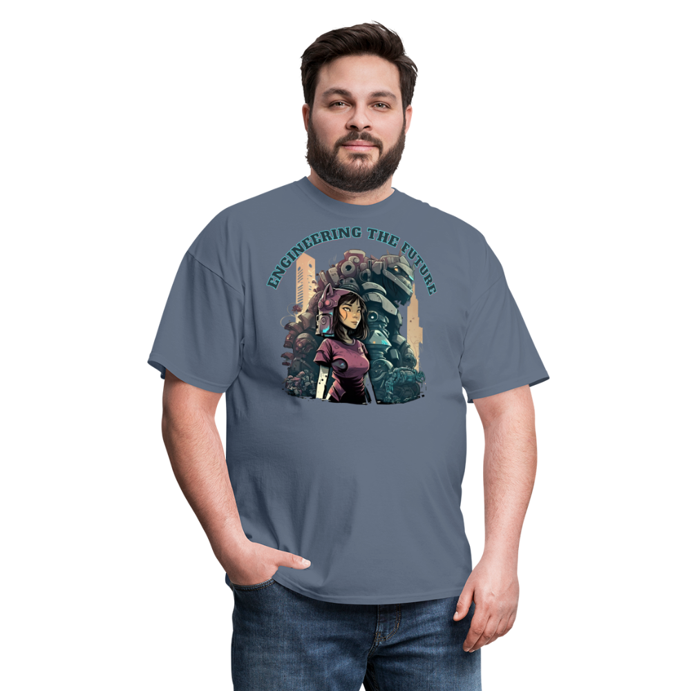 Engineering the Future - Unisex Classic T-Shirt - denim