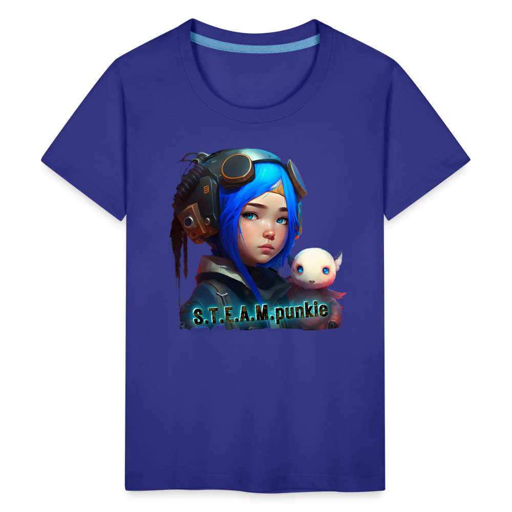 S.T.E.A.M. punkie - Kids' Premium T-Shirt - royal blue