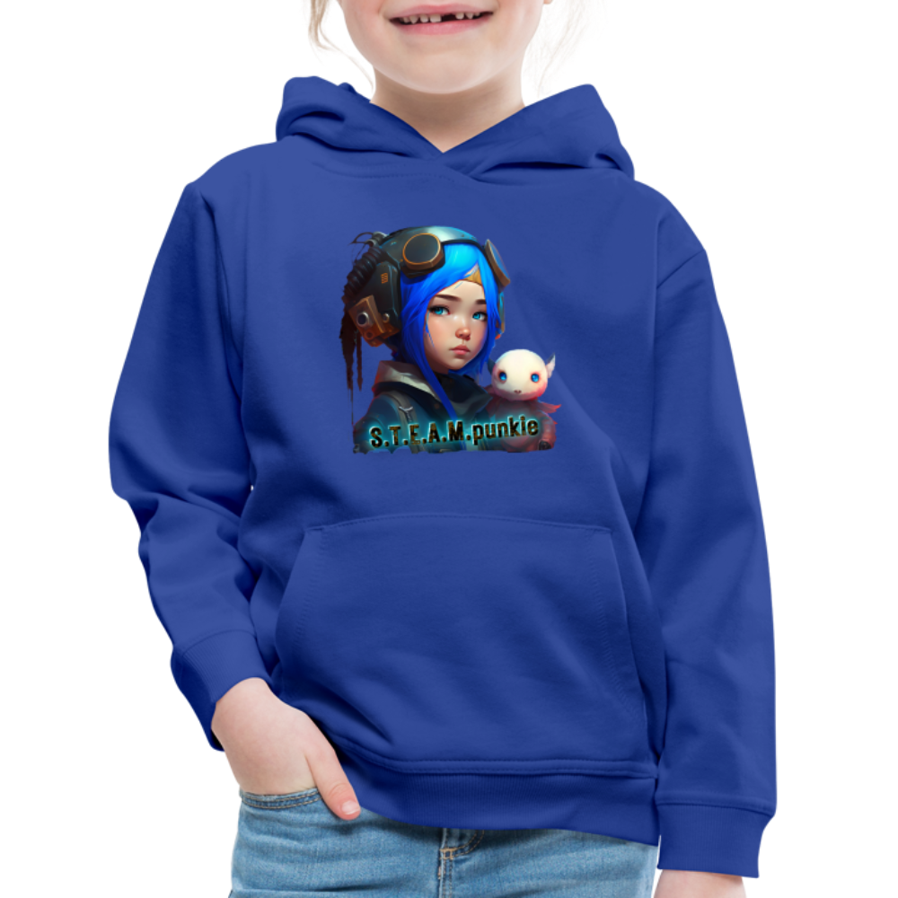 S.T.E.A.M. punkie - Kids‘ Premium Hoodie - royal blue