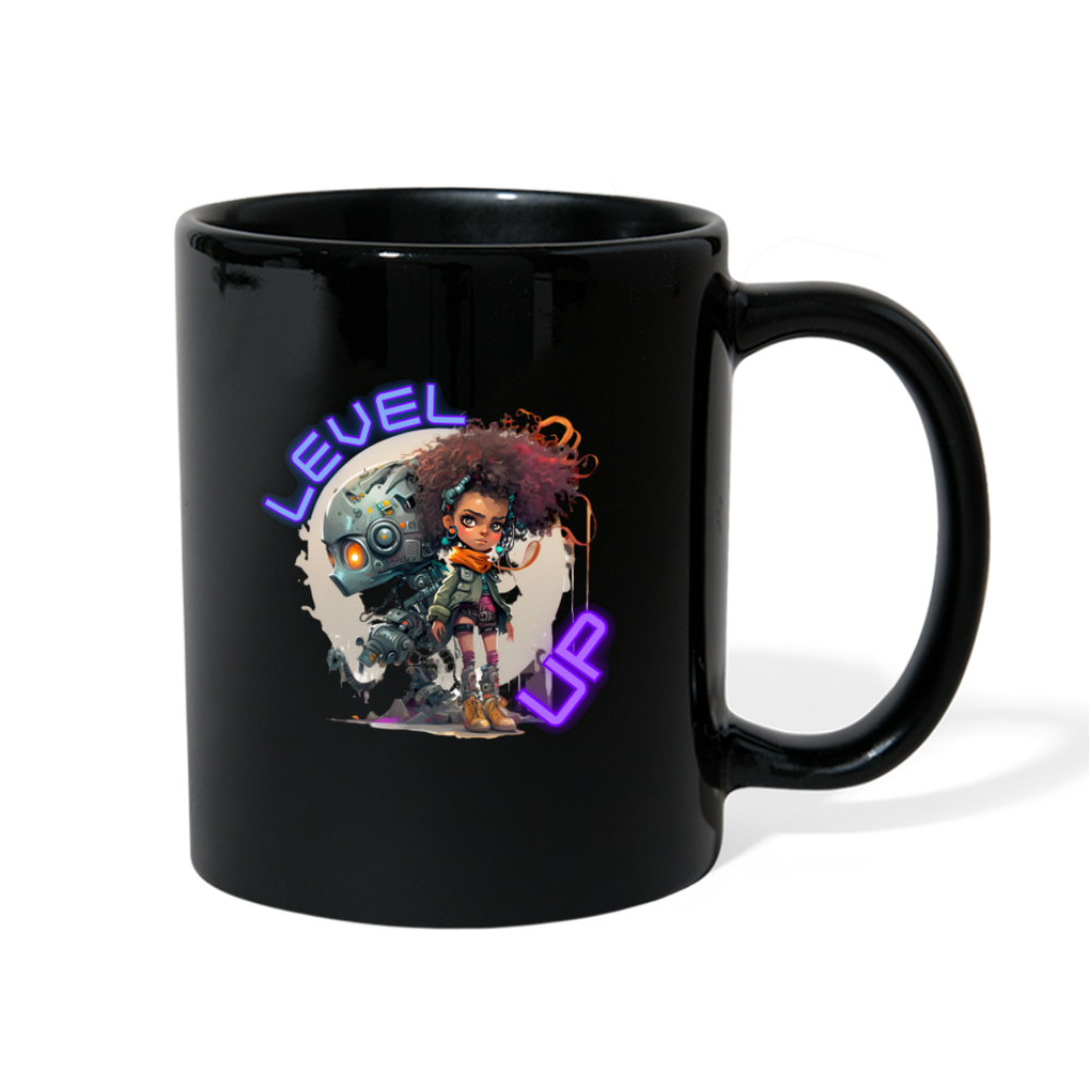 LEVEL UP - Full Color Mug - black