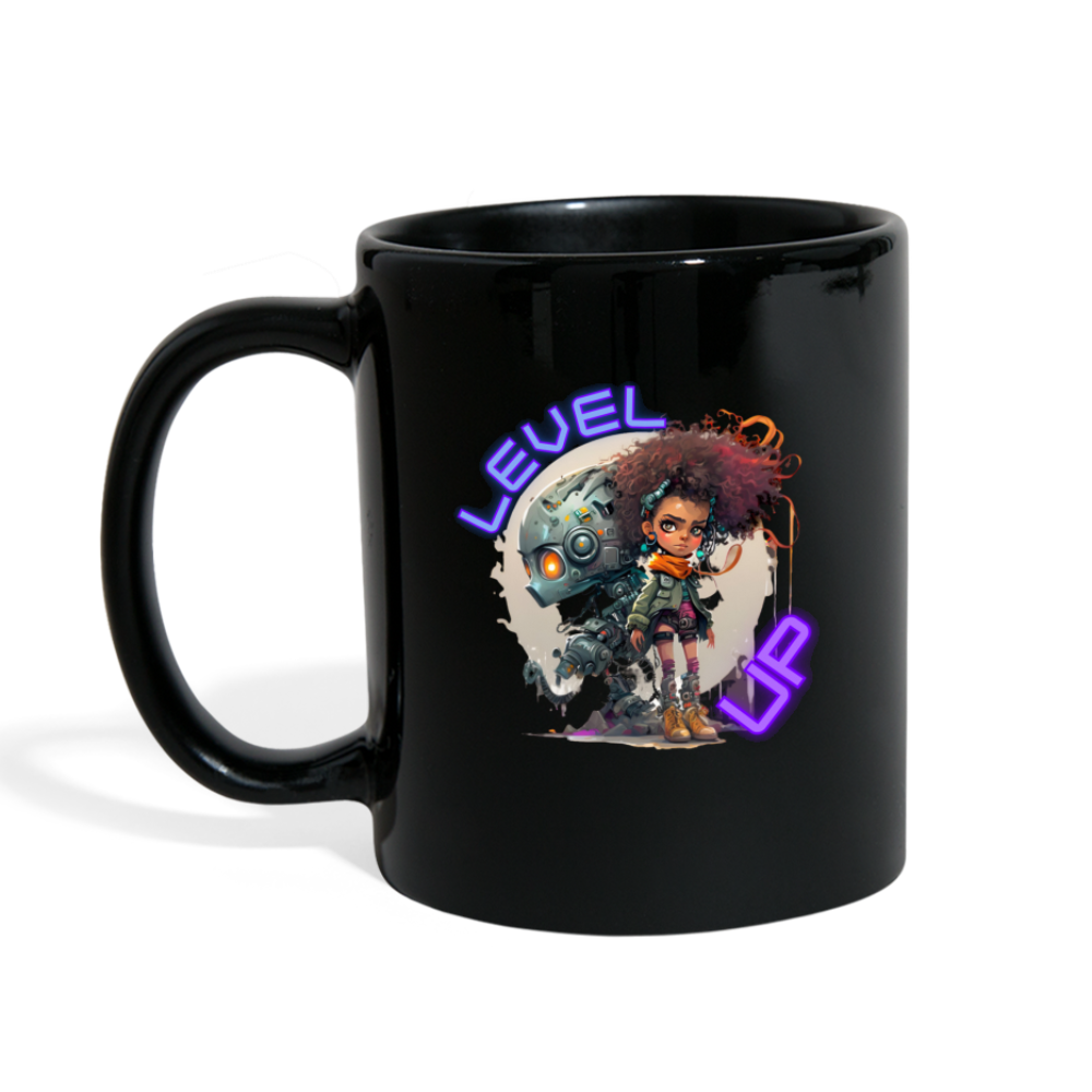 LEVEL UP - Full Color Mug - black
