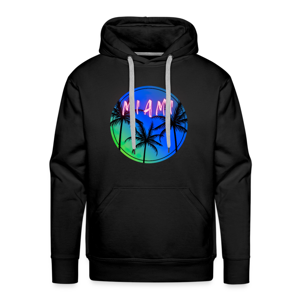 Electric MIAMI- Men’s Premium Hoodie - black