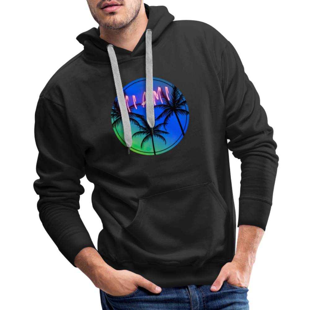 Electric MIAMI- Men’s Premium Hoodie - black
